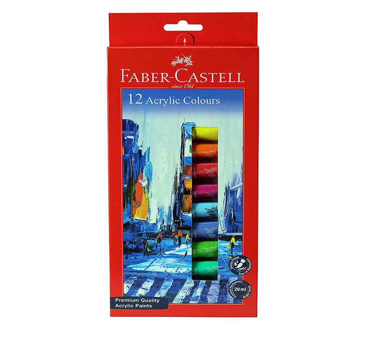 Buy A.W.Faber-Castell Student Acrylic 20ml Colour 