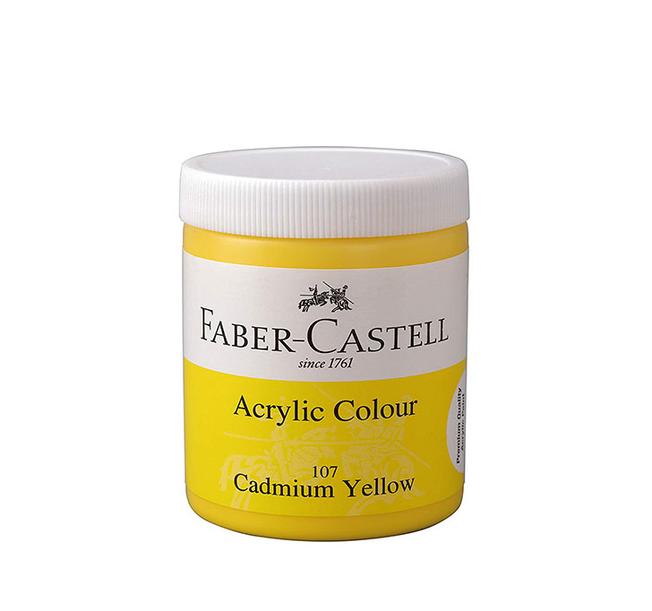 Buy Acrylic 140ml Jar - Cadmium Yellow 107 