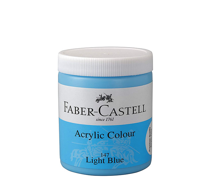Buy Acrylic 140ml Jar - Light Blue 147