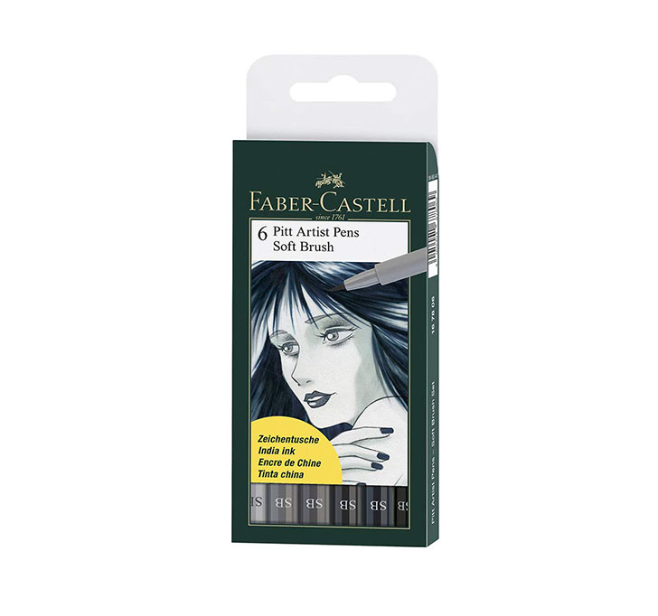 Buy Faber Castell Pitt Artist Soft Brush Color Pen 