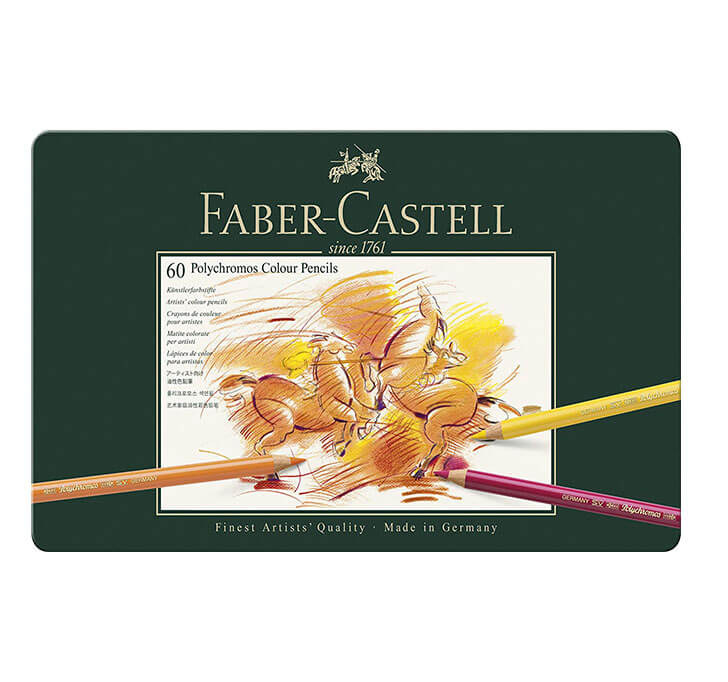 Buy Faber Castell Polychromos Color Pencil Set - Pack Of 60