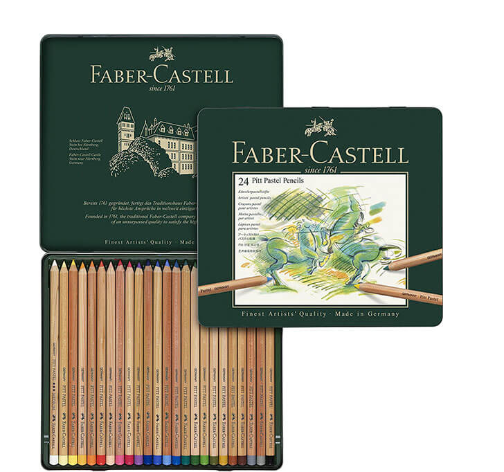 Buy Faber Castell Pitt Pastel Pencil Set - Pack Of 24