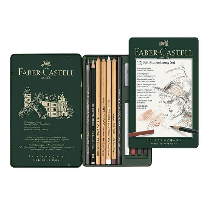 Faber-Castell Pitt Monochrome Set