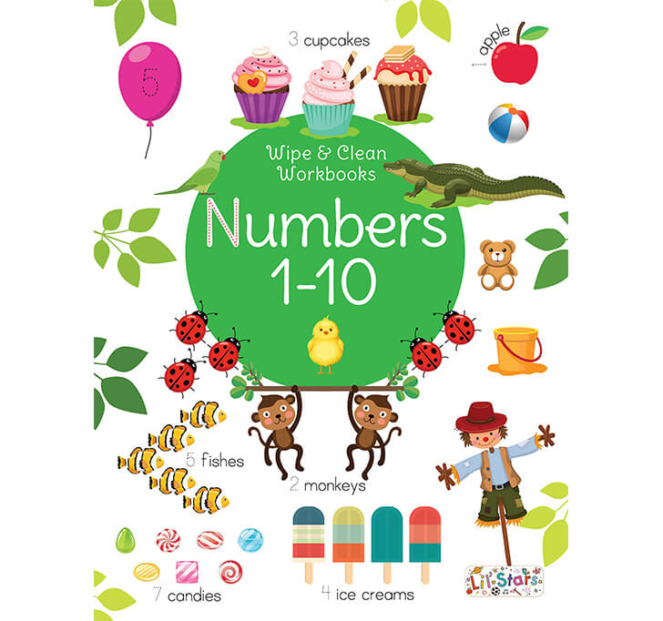 Buy Numbers 1 - 10 (Wipe & Clean Workbook With Free Pen)