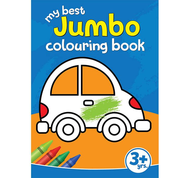Buy My Best Jumbo Colouring Book: 80 Big Pictures To Colour
