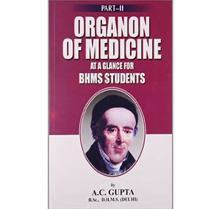 Buy Organon Of Medicine At A Glance For BHMS Students (Part-II)