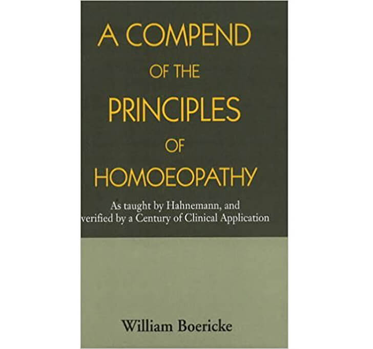 Buy A Compend Of The Principles Of Homoeopathy: 1