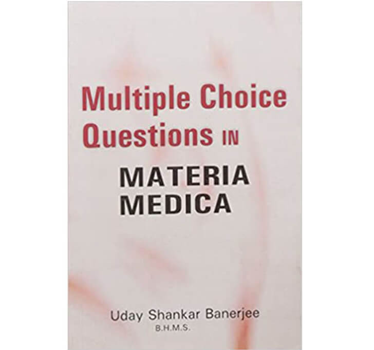 Buy Multiple Choice Questions In Materia Medica