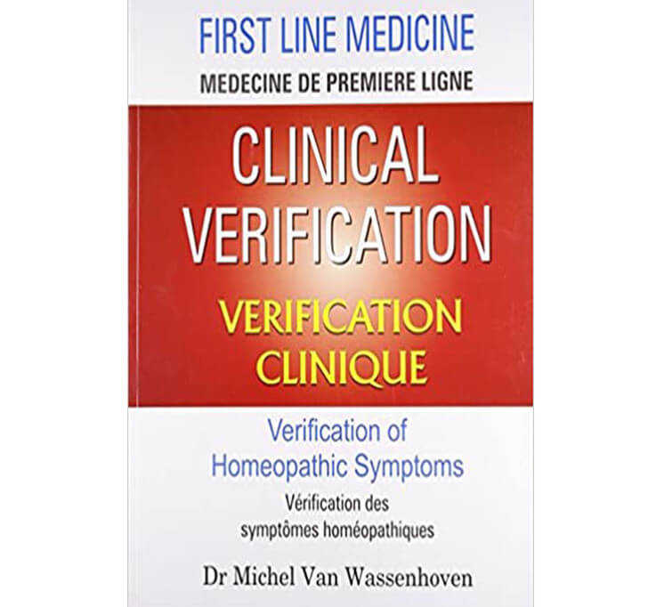 Buy Clinical Verification - Verification Of Homeopathic Symptoms: 1