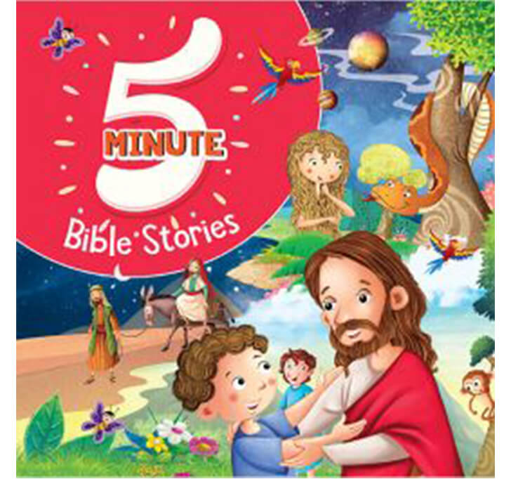 Buy 5 MINUTE BIBLE STORIES - Premium Quality Padded & Glittered Book