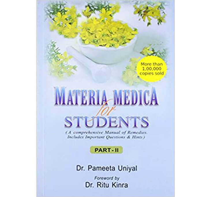 Buy Materia Medica For Students - II