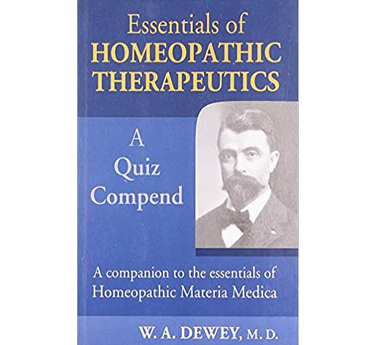 Buy Essentials Of Homeopathic Therapeutics