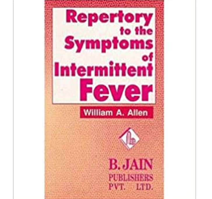 Buy Repertory To The Symptoms Of Intermittent Fever: 1