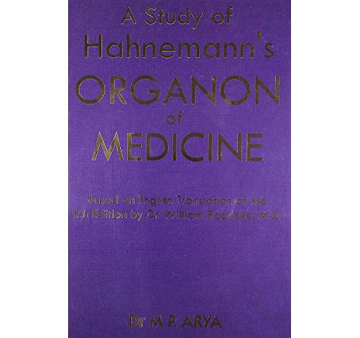 Buy A Study Of Hahnemann's Organon Of Medicine