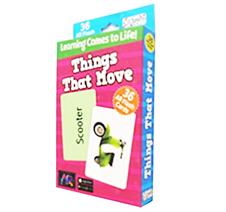 Buy Things That Move - 36 AR Flash Cards For Children