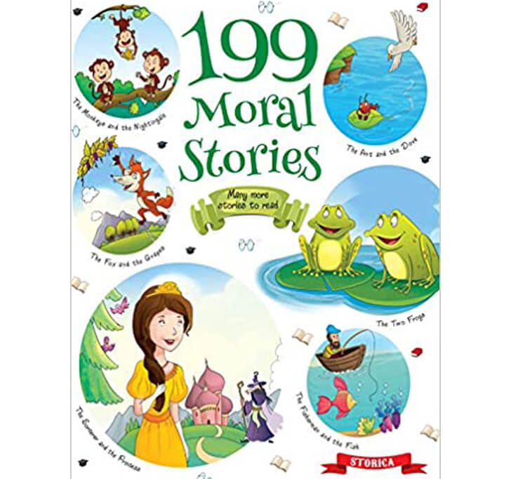 Buy 199 Moral Stoies - Self Teaching Moral Stories For 3 To 6 Year Old Kids