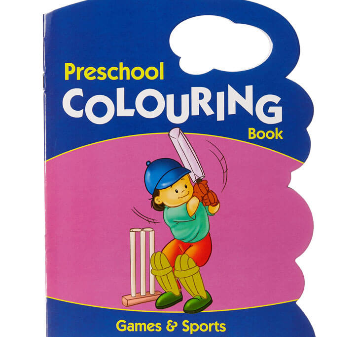 Buy Games & Sports - Preschool Colouring Book (Preschool Colouring Books)