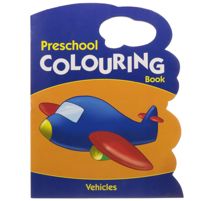 Buy Vehicles - Preschool Colouring Book (Preschool Colouring Books)