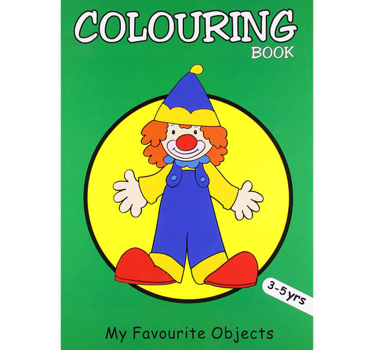 Buy Colouring Book: My Favourite Objects (Green) (Colouring Books)