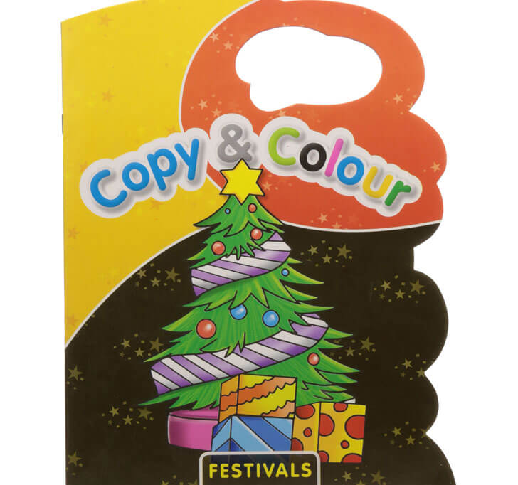 Buy Festivals - Copy & Colour (Die-Cut Colouring)