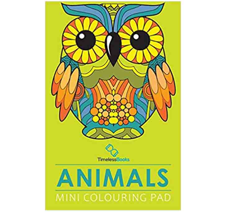 Buy Animals - Mini Colouring Pad