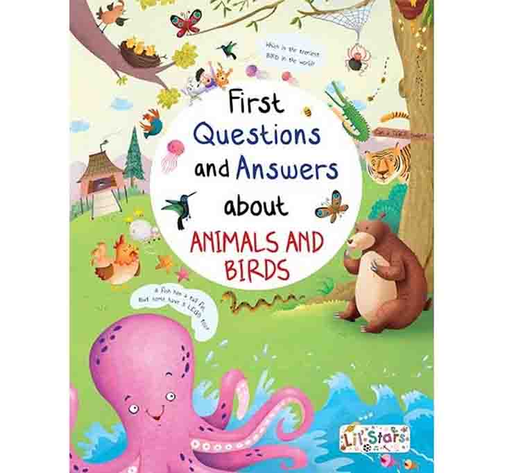 Buy First Questions And Answers About Animals And Birds Board Book