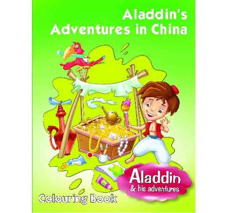 Buy Aladdin's Adventures In China Colouring Book