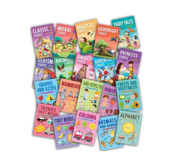 Buy Set Of 20 Preschool & Reading Books Product Bundle