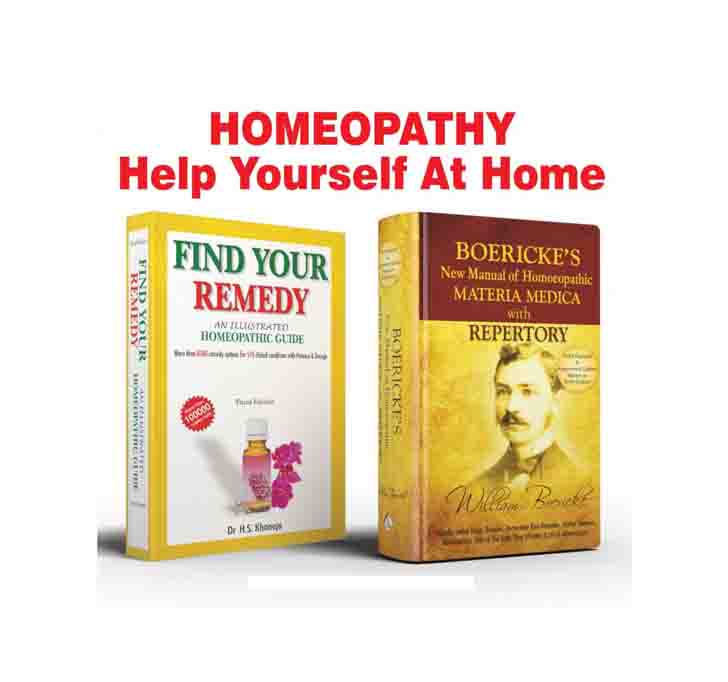 Buy Homeopathy - Heal Yourself At Home (2 Books Combo) (Find Your Remedy & Boericke's Materia Medica) 