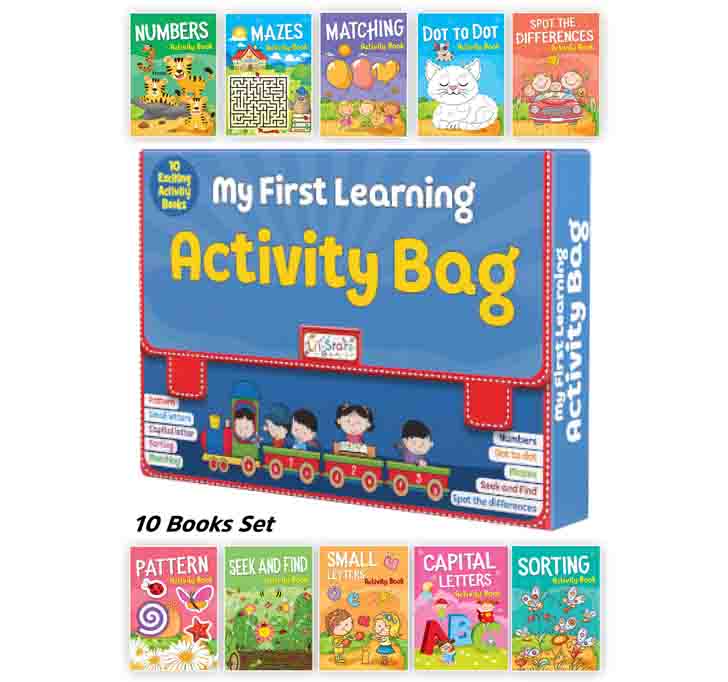 Buy My First Learning Activity Bag - Set Of 10 Exciting Activity Books Product Bundle – 1 January 2019
