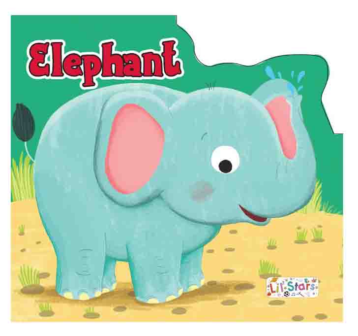 Buy Elephant Shaped Board Book Board Book