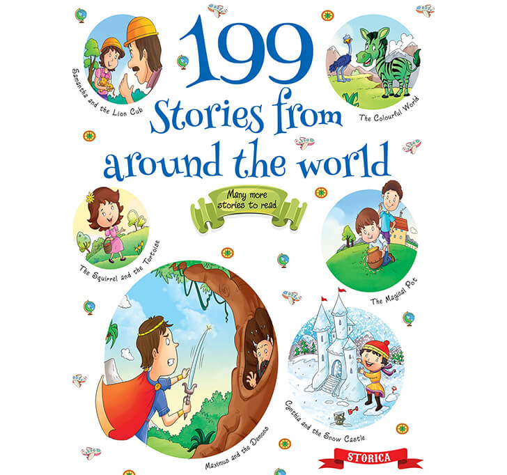 Buy 199 Stories From Around The World - Exciting Stories For 3 To 6 Year Old Kids
