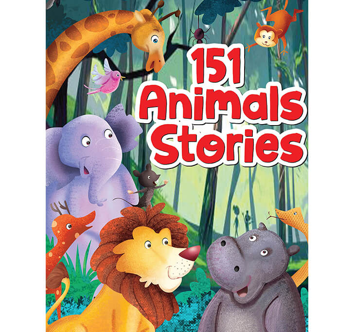 Buy 151 Animal Stories - Padded & Glitered Book