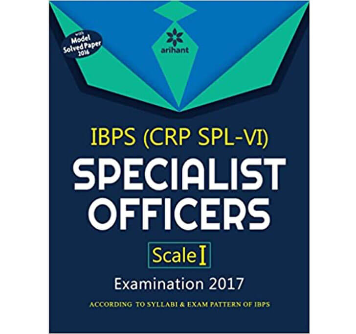 Buy IBPS (CRP SPL-VI) Specialist Officers Scale I Study Guide 2017
