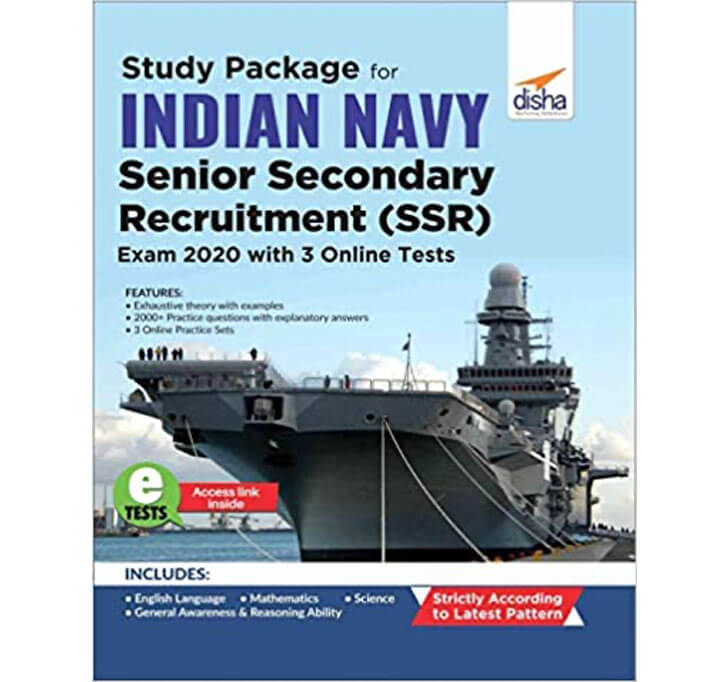 Buy Study Package For Indian Navy Senior Secondary Recruitment (SSR) Exam 2020
