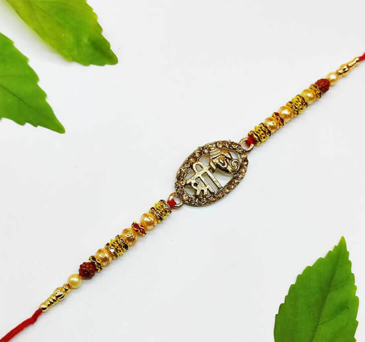 Shree Golden Piece Bhaiya Rakhi