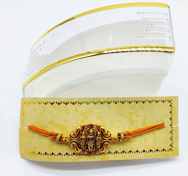 Ram Sita Center Piece Bhaiya Rakhi