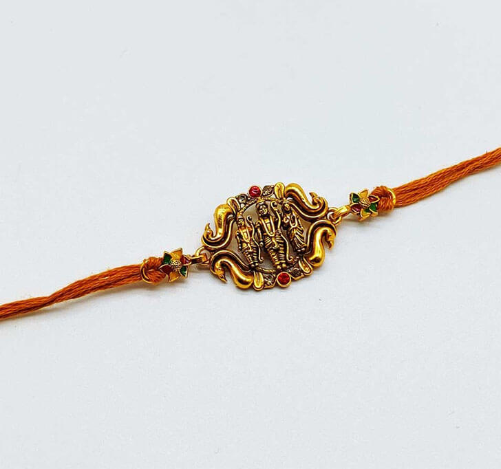 Buy Ram Sita Center Piece Bhaiya Rakhi