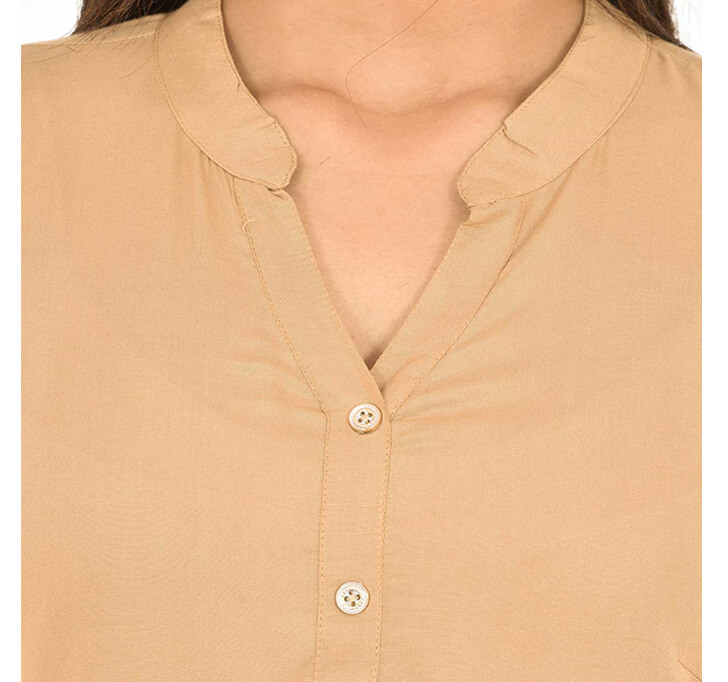 V-Neck Chiku Regular Top