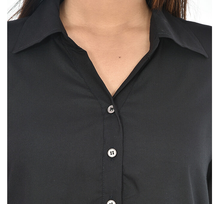 Buy Black Casual Regular Shirt