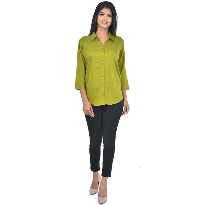 Buy Mehandi Casual Regular Shirt