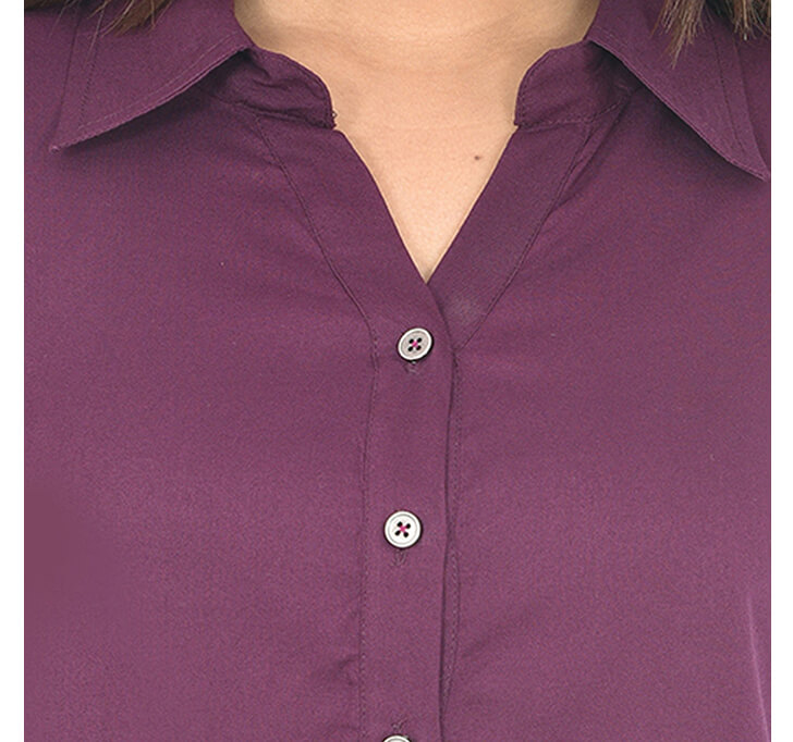 Wine Casual Regular Shirt