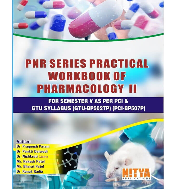 Buy PNR Series Practical Workbook Of Pharmacology-II