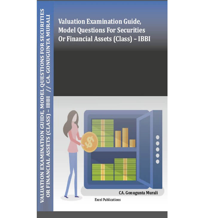 Buy Valuation Examination Guide Model Questions For Securities Or Financial Assets (Class) – IBBI