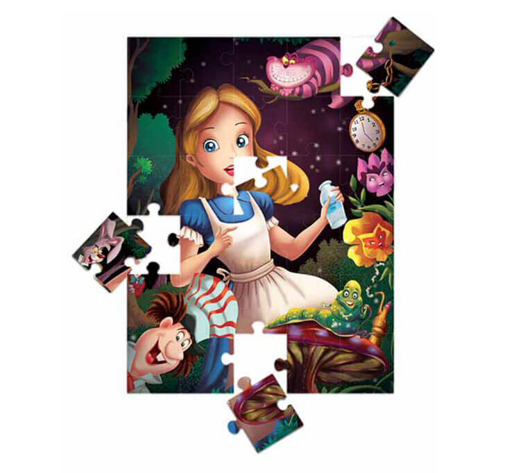 Alice In Wonderland 30 Piece Jigsaw Puzzle