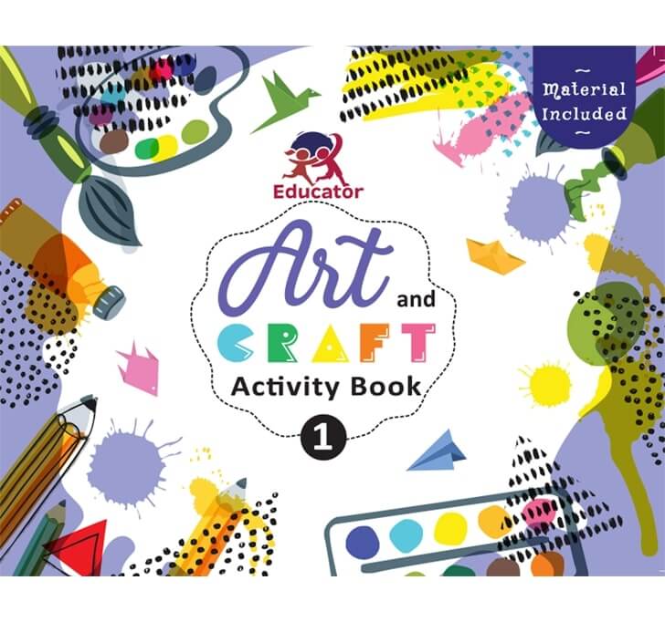 Buy Art And Craft Activity Book 1 (with Free Craft Material)
