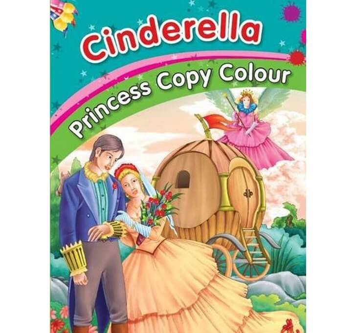 Buy Princess Copy Colouring Books Cinderella