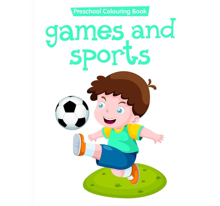 Buy Preschool Colouring Book - Games And Sports