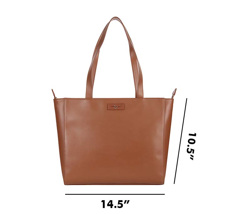 Ladies Leather Bag (14.5 X 10.5 Inch) - Premium Quality