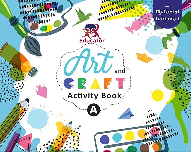 Buy Art And Craft Activity Book A With Free Craft Material
